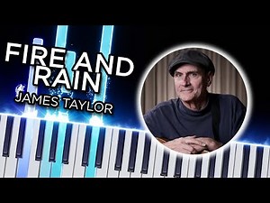 Fire and Rain (James Taylor) - Piano Tutorial