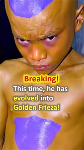 Level Up! GOLDEN FRIEZA Transformation Officially Unlocked! 🫡 #cosplay #dragonballz #goldenfrieza