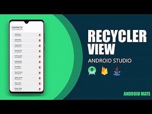 Implementing RecyclerView in an Android App with Android Studio and Firebase | Step-by-Step Tutorial