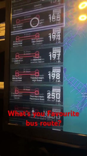 Your favourite bus route?