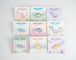 Dinosaur Enamel Pins, Mini Dinos, Dinosaur Jewelry, Cute Dinosaur Charm, Dinosaur Lover Gift, Dinosaur Birthday Gift, Enamel Pins Collection - Etsy