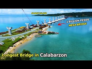 THE LONGEST BRIDGE IN CALABARZON CONNECTING TO ALABAT ISLAND & MAINLAND LUZON l ROMA POINT BRIDGE