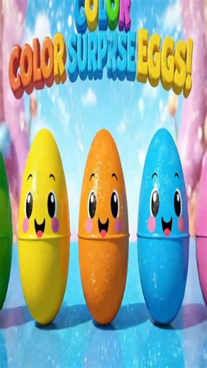 Color Surprise Eggs for Kids|Learn Colors with Fun Surprises#shortsfeed #viralshort#toddlerlearning