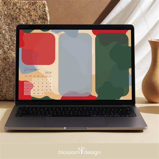 2026 Desktop Organizer Wallpaper for Business, Weekly Schedule Planner, Monthly Calendar, Folder Icon, Digital Sticky Notes, Mac & Windows - Etsy Australia