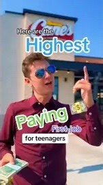 Highest paying first jobs for teenagers