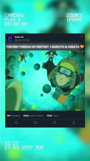 The Red Thread of Destiny | Naruto & Hinata 🧡#shorts #viralshorts