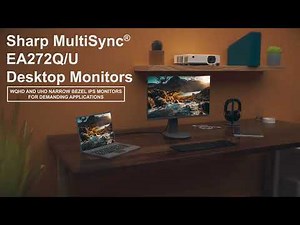 Sharp MultiSync® EA272Q and EA272U Desktop Monitor