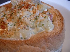 Cooking smoked haddock chowder