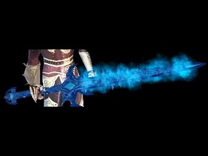 Nightmare Blue Sword Ornament