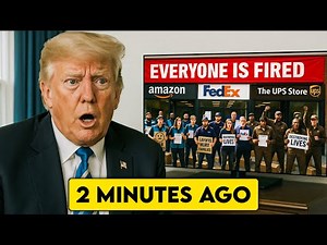 UPS, FedEx & Amazon Fires 162,000 WORKERS – U.S Massive DELIVERY LOSSES & Job Market Collapse