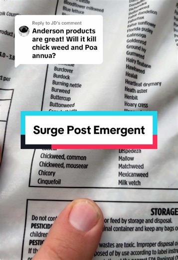 Replying to @JD this is going to take care of your broadleaf weeds #lawncare #landscape #grass #herbicide #fertilizer #tiktokshopcreatorpicks #tiktokshoprestock #ttsdelightnow #ttslevelup