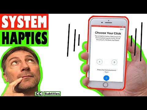 iPhone System Haptics How to adjust Level or Turn Off System Haptics