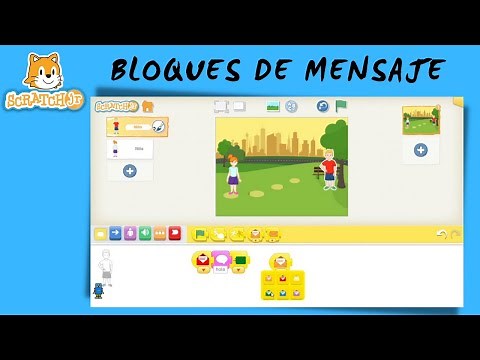 SCRATCH JR : LECCIÓN BLOQUES DE MENSAJE ✨🚀😸