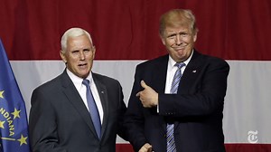 Donald J. Trump announced Gov. Mike Pence of Indiana as his vice presidential running mate. Pence is a traditional conservative who boasts strong credentials with the Christian right. http://nyti.ms/29VutuL | The New York Times