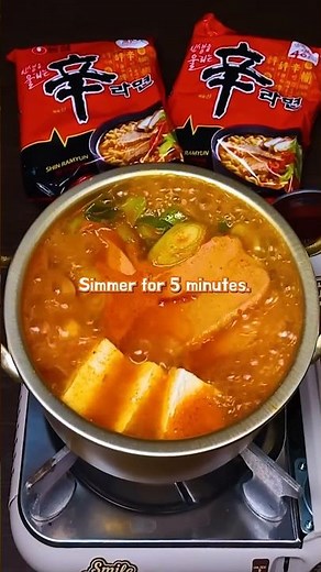 Ultimate Easy Korean Army Stew Recipe 🍜🔥 (Budae Jjigae)