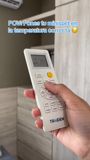 Ahorra energía con el mini split Traiden en verano