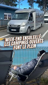 Le camping du Port Blanc, à Dinard, est déjà ouvert. De quoi ravir les vacanciers venus profiter du beau temps ce week-end | RMC Info Talk Sport