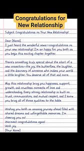 Congratulations letter writing idea part_13 #Congratulations #congratulationletter | English Class