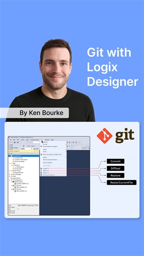 RealPars on Instagram: "Learn how to use Rockwell Automation’s Custom VCS Tools to implement a Git-based version control system for your projects. By using Git, engineering teams can get a complete history of changes that have been made to a project, along with a solution for backing up and restoring PLC software using free tools. 🔗Find the link to the full article on the bio."