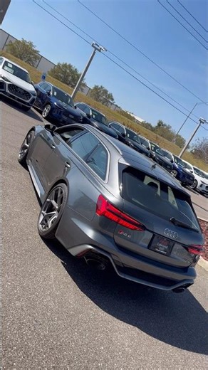 Audi RS 6 Avant Performance In Daytona Gray‼️ #audi #audirs6 #rs6avant #audicar #audilover #wagon