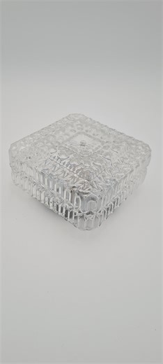 Vintage Glass Ceiling Lamp 1960s – Square Pressed Glass Ceiling Lamp – Retro Mid-century Lamp - Etsy
