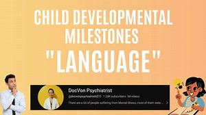 Let me share with you a different topic today. Let's talk about CHILD DEVELOPMENTAL MILESTONES "LANGUAGE" #CHILD #healthcare #developmentalmilestones | Doc Von Deveza -Psychiatrist | Facebook