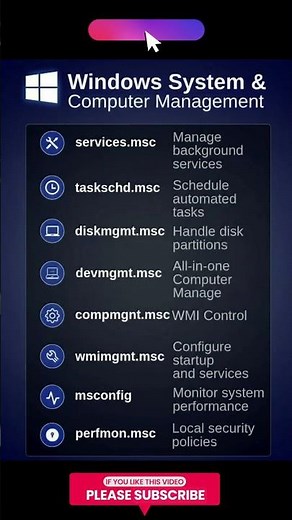 Your PC Needs These Windows Tools #ComputerManagement #SpeedUpPC