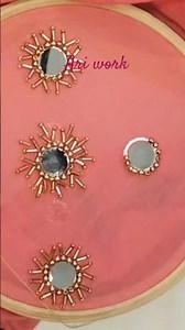 #easy hand mirror moti work #shorts #videos