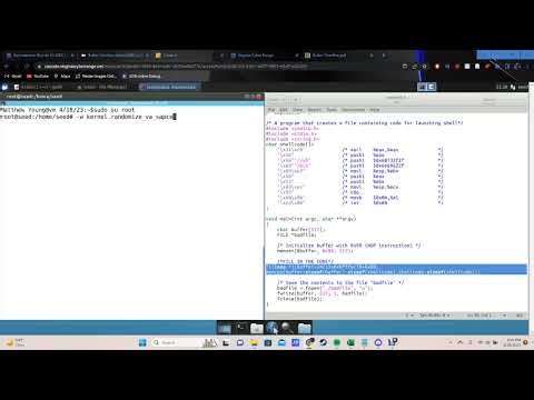 Lab 6 Buffer Overflow Attack