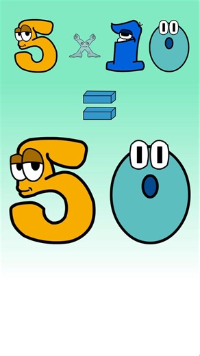 Table of 5 Rhyme for Toddlers | Fun Maths Song! ✖️5️⃣ #shorts