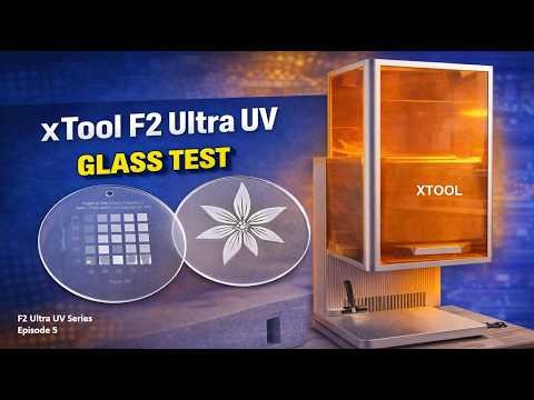 UV Laser vs Glass | Can the xTool F2 Ultra Do It