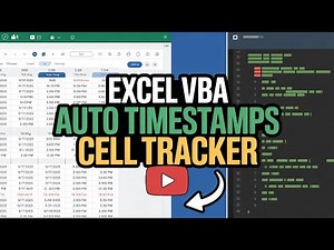 Excel VBA: Automatic Cell Change Tracker with Timestamps - Complete Tutorial