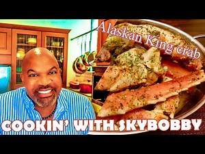 OVEN-BAKED Colossal KING CRAB | COOKIN’ WITH SKYBOBBY