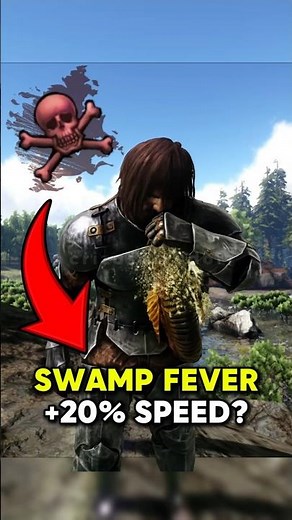 Swamp Fever Makes You Faster… But Way Weaker in ARK #shorts #ark #arksurvivalevolved #arksurvival