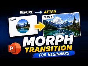 Create smooth PowerPoint Animations with Morph