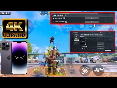 30 Kills Call of Duty Mobile ULTRA MAX GRAPHICS | Very High Graphics 4K Gameplay | iPhone 14 Pro
