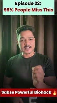 The Best Biohack You're Missing | Optimize Your Health Performance