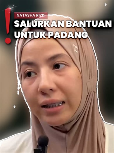 Natasha Rizky ceritakan kejadian bencana di Padang #fyp