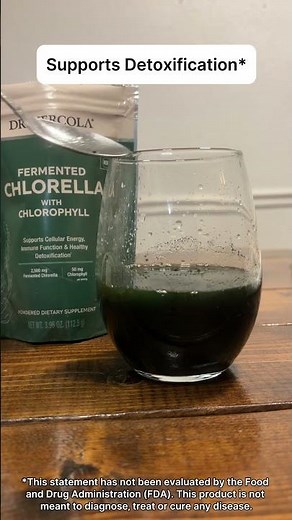 Fermented Chlorella Powder by Dr Mercola #chlorella