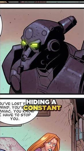 Did you notice the real reason Robot never shows emotion in his voice? #invincible #comics