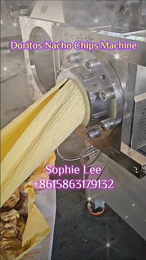 Doritos Nacho Chips Making Machine😎Tortilla Corn Chips Bugles Production Line #snackmachine #doritos