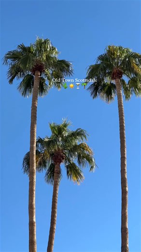 Desert charm, palm-lined streets, and golden hour that never misses. Old Town Scottsdale just has that kind of magic. 🌵 | Scottsdale Marriott Old Town