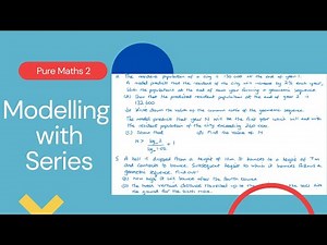 Modelling with Series ( Edexcel IAL P2 5.8)