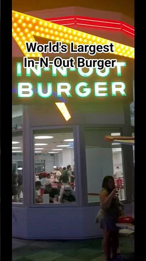 World's Largest In-N-Out Burger #Shorts #WorldsLargestInNOutBurger #InNOut