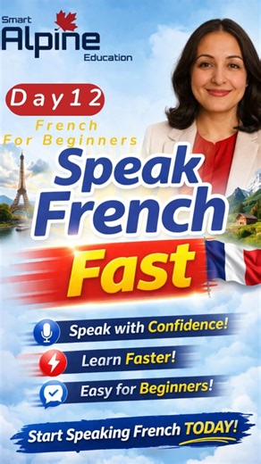 Speak French Fast | Day 12 | Polite Words #shorts