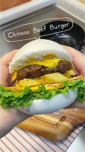 Cheap&Easy Chinese Breakfast | Chinese Beef Burger #easyrecipe #chineserecipe #cooking #breakfast