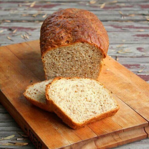 Honey Cracked Wheat Bread
