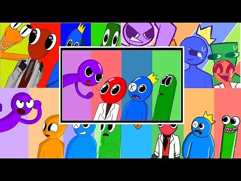 BEST 5 Just a Bit Crazy meme [Rainbow friends], |Roblox animation|. flipaclip