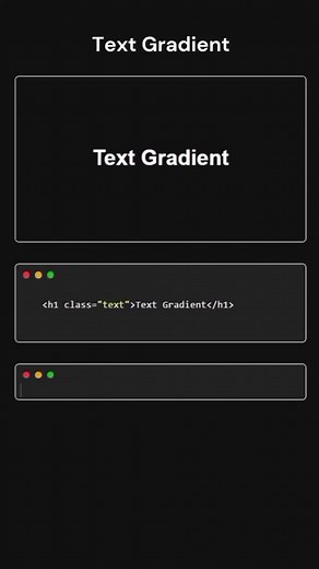 Text gradient 🔥 #computerscience #softwareengineer #frontend #fullstack #webdeveloper #webdevelopment #csss #tips #coding #programming #programmer