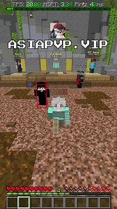 IP:AsiaPvP.vip #fpy #minecraft #conner #practicepvp #asiapvp
